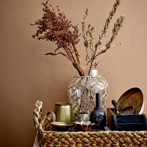 Eliot Candle Holder, Black, Stoneware