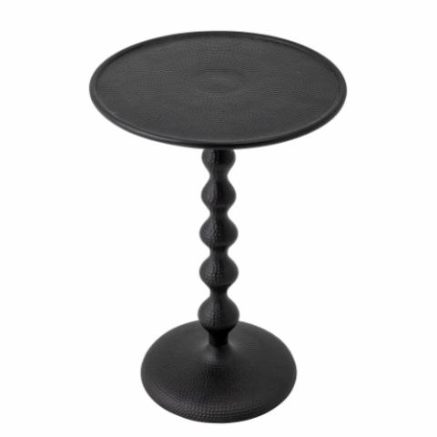 Anka Table d'appoint, Noir, Aluminium