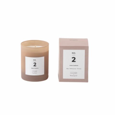 NO. 2 - Green Gardenia Scented Candle, Rose, Natural Wax