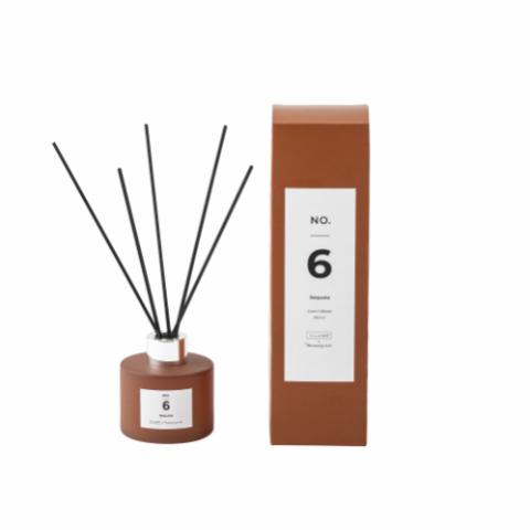 NO. 6 - Sequoia Diffuseur de parfum, Marron, Parfum Liquide