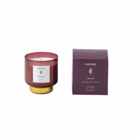 VINTAGE - Cedarwood Scented Candle, Natural wax