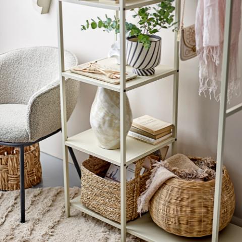 Cortone Chaise de salle à manger, Gris, Polyester