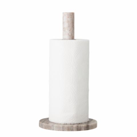 Emy Kitchen Paper Stand, Nature, Marble