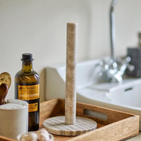 Emy Socle d’essuie-tout, Nature, Marbre