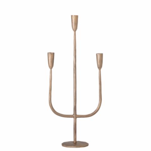Ace Candle Holder, Brass, Metal