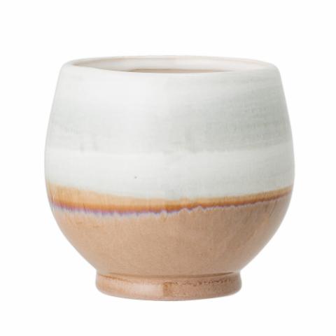 Hye Flowerpot, White, Stoneware