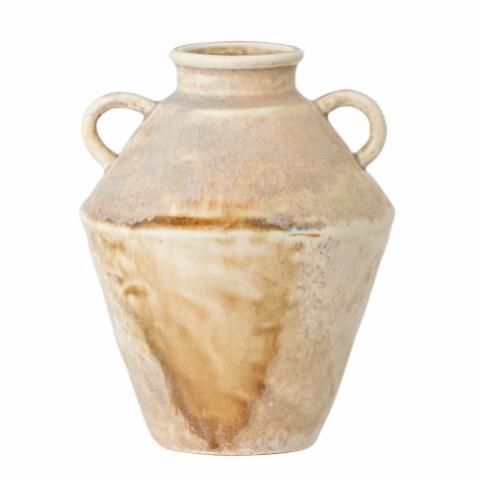 Ines Vase, Nature, Stoneware