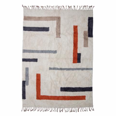 Jue Rug, Multi, Cotton