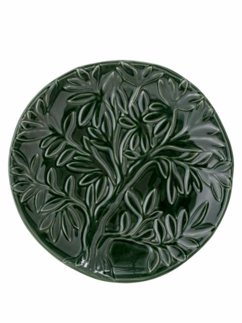 Savanna Plate, Green, Stoneware