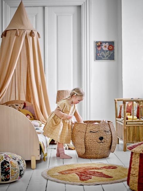 Charli Bed, Marron, MDF