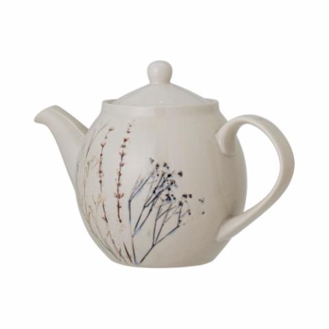 Bea Teapot, Nature, Stoneware