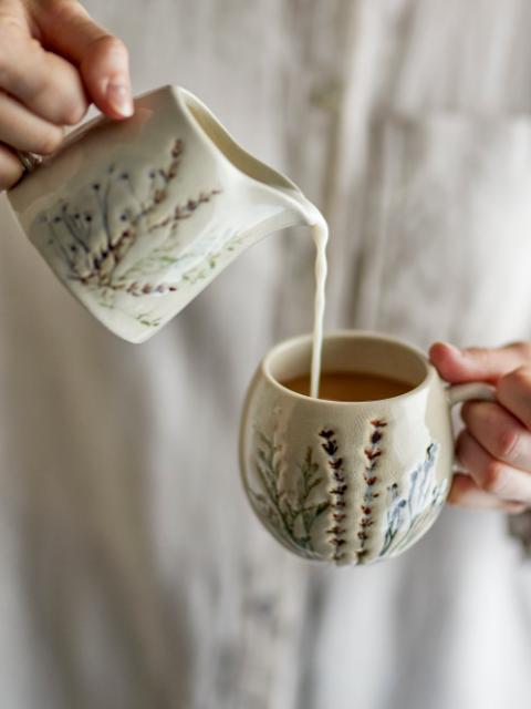 Bea Cup, Nature, Stoneware