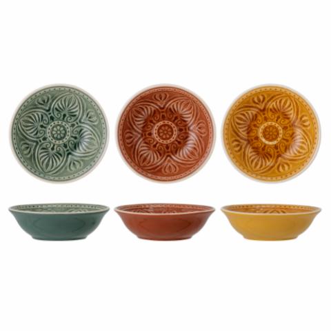 Rani Bowl, Green, Stoneware