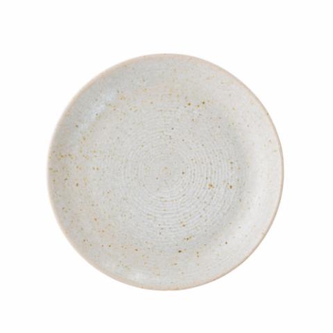 Taupe Plate, Grey, Stoneware