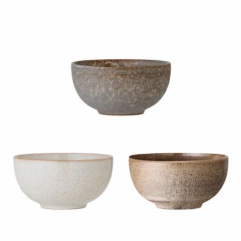 Addison Bowl, Grey, Stoneware