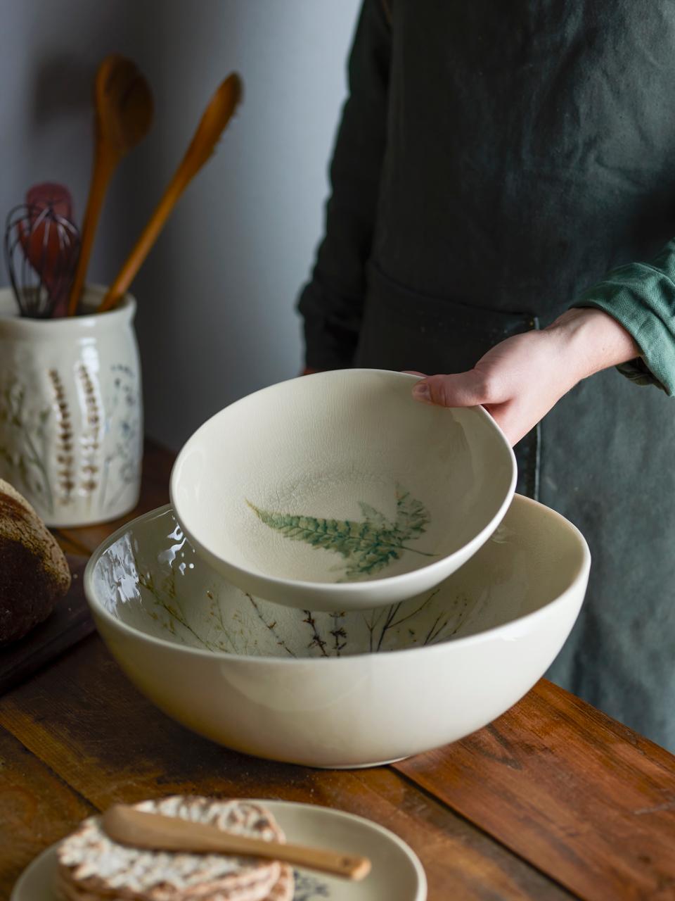 Bea Bowl, Nature, Stoneware