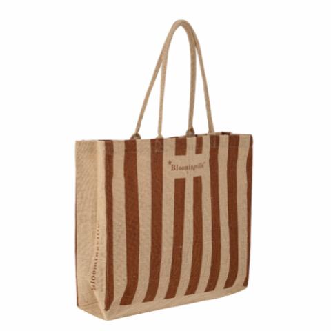 Bergamo Sac de courses, Marron, Jute