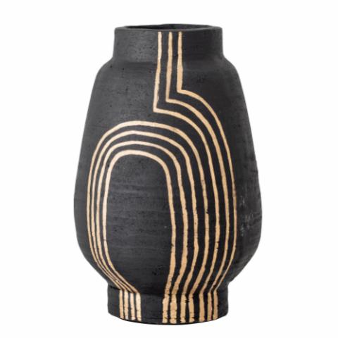 Gunilla Deco Vase, Gold, Terracotta