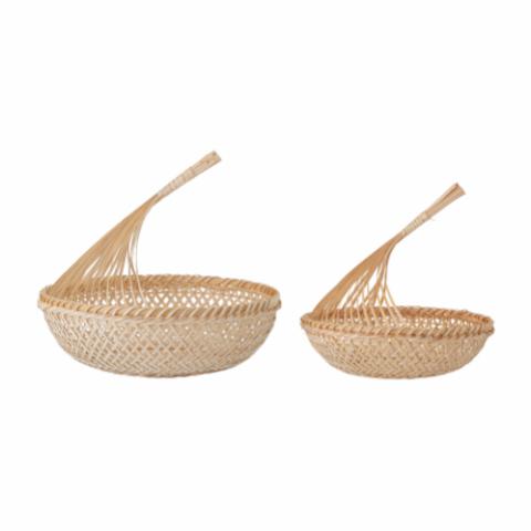 Nicca Basket, Nature, Bamboo