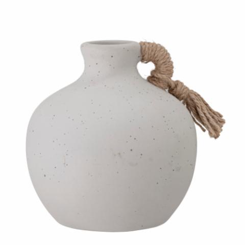 Kapi Deko-Vase, Grau, Keramik