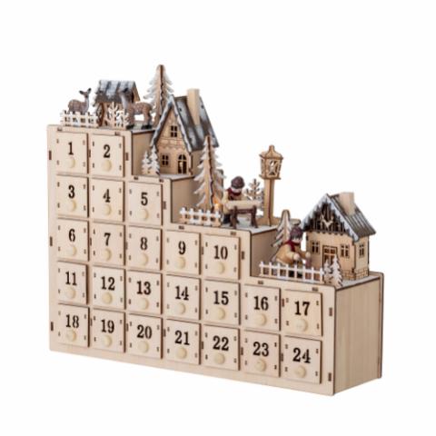 Richie Kalender m/lys, Natur, Krydsfiner