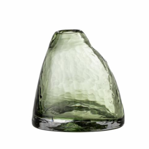 Ini Vase, Green, Glass