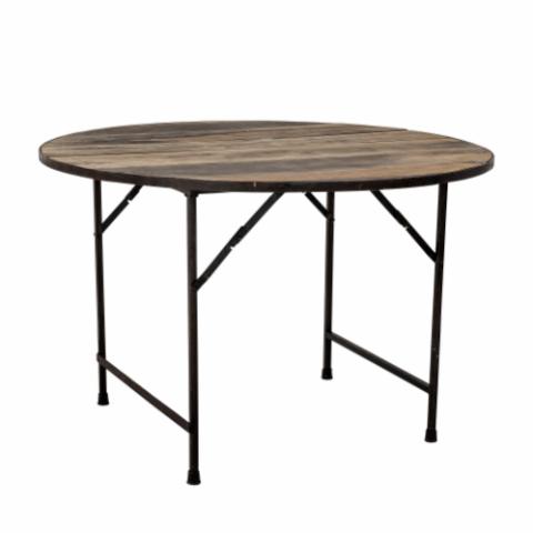 Louis Dining Table, Brown, Reclaimed Wood