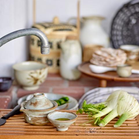 Masami Bol, Blanc, Grès