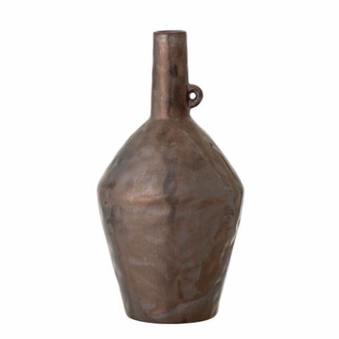 Mias Vase, Brown, Stoneware