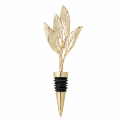 Marty Wine Stopper, Gold, Aluminum