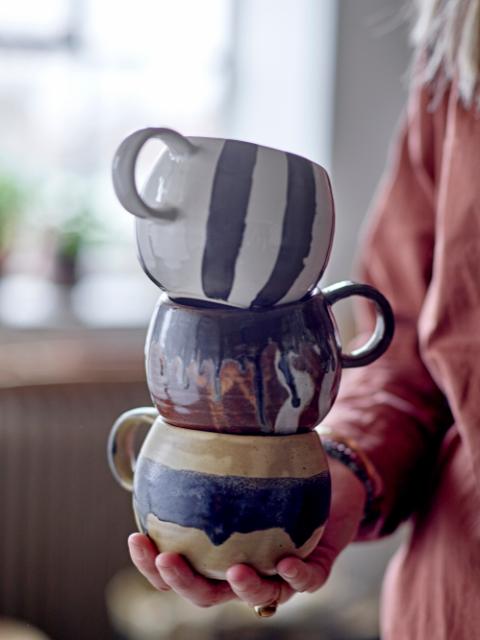 Senna Mug, Brown, Stoneware