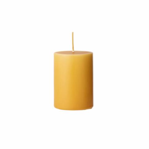 Anja Candle, Yellow, Parafin