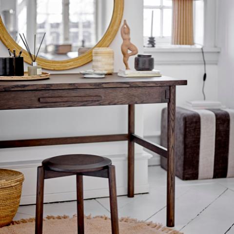 Lenea Tæppe, Brun, Uld