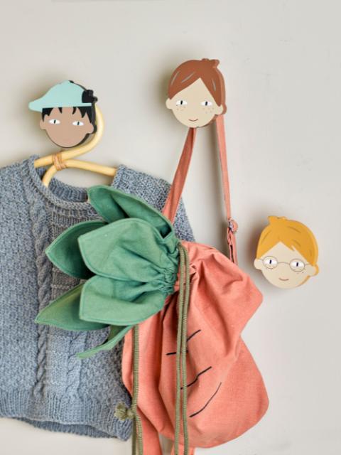 Simson Crochet, Marron, MDF
