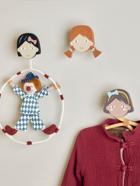 Rosalia Hook, Brown, MDF