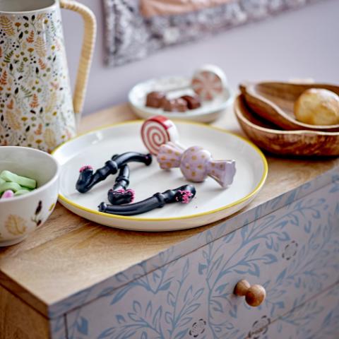 Mylie Assiette, Multicolore, Grès