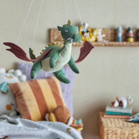 Malvin Mobile, Green, Linen