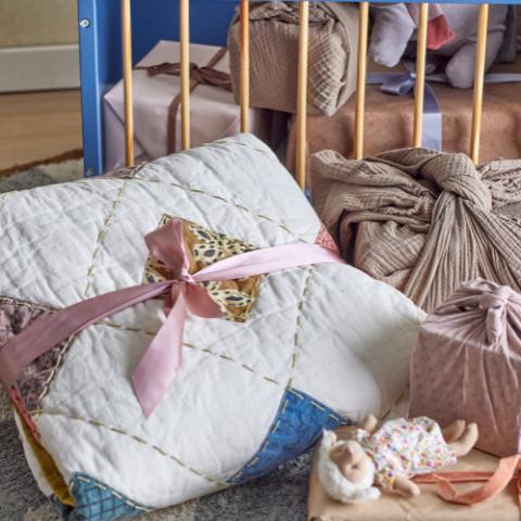 Melua Quilt, Multicolore, Coton