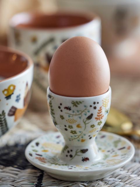 Harvest Egg Cup, Nature, Stoneware