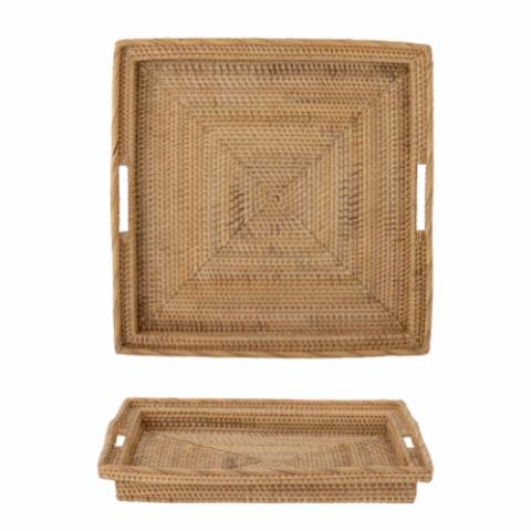 Val Tray, Nature, Rattan