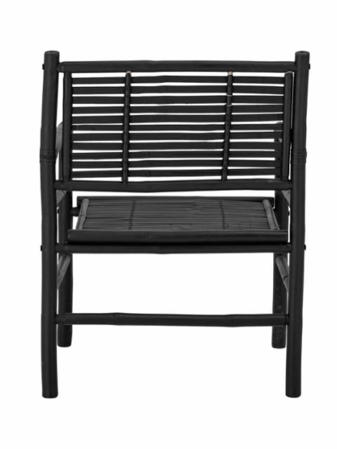Coen Lounge Chair, Black, Bamboo