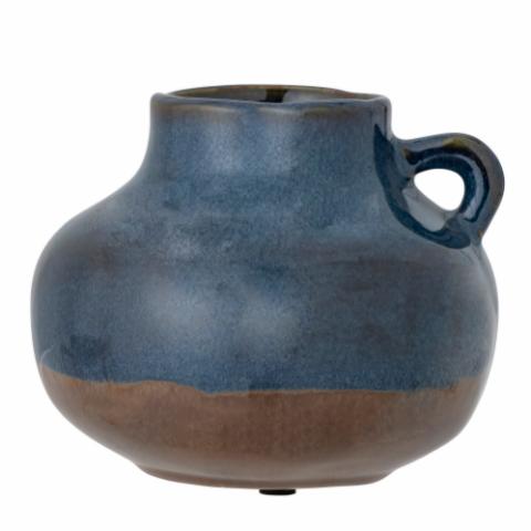 Tully Vase, Blau, Keramik