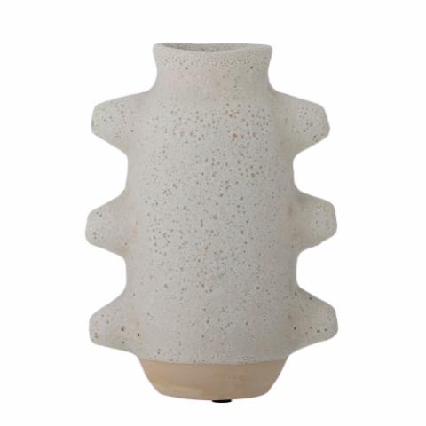 Birka Vase, White, Ceramic