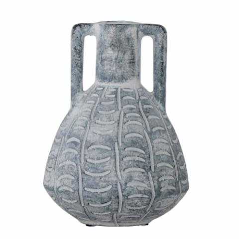 Rane Vase, Grau, Keramik