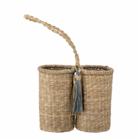 Ruya Storage Basket, Nature, Water Hyacinth