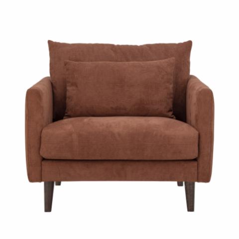 Thess Lounge Chair, Brown, FSC® Mix, Regain Poly