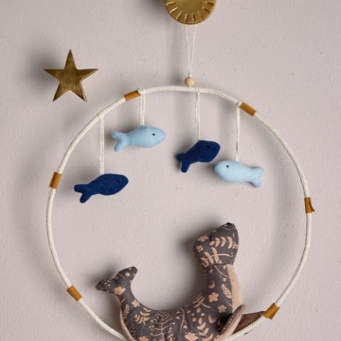 Lulo Mobile, Braun, Baumwolle