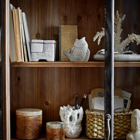 Vendi Déco, Gris, Terre cuite