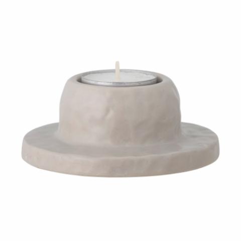 Imilia Votive, White, Stoneware