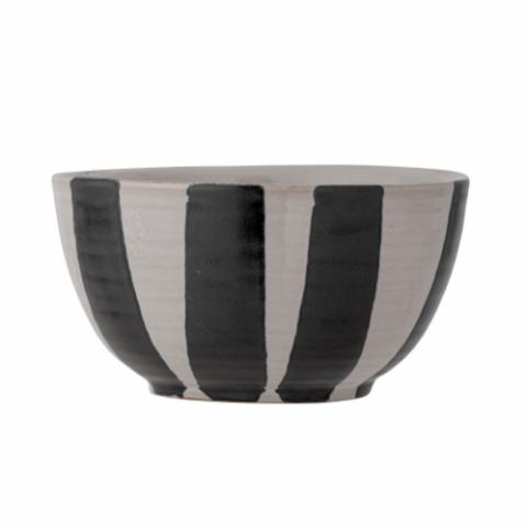 Serina Bowl, Black, Stoneware